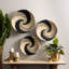 Ensemble de décoration murale en bois 3 pièces