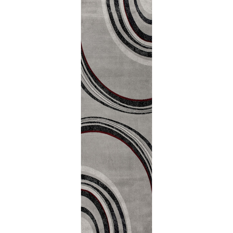Jorgos Abstract Indoor Rug, Runner 2'8" x 10'