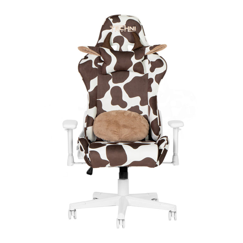Fauteuil de jeu Cow Series, Brun
