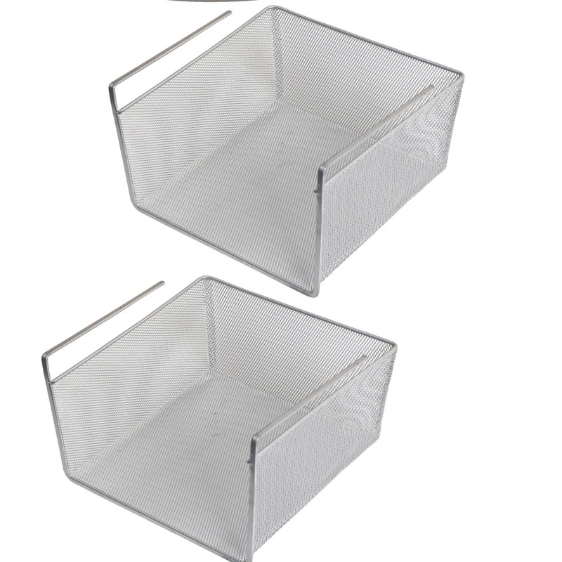 Rebrilliant Decorative Basket, 6" H x 15" W x 9.5" D