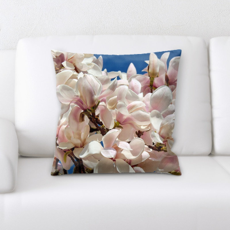 Coussin magnolia tulip