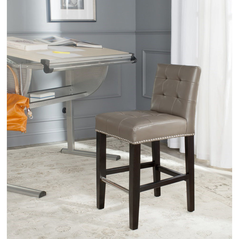Apoloniusz Stool, Gray, Counter Stool (23.8" Seat Height)