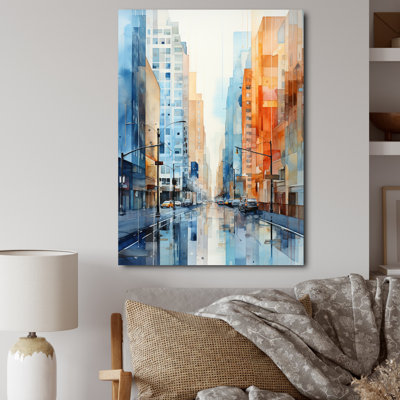Pavadas Skyscrapers Urban Heights VIII, reproduction d'art sur toile