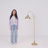 Anar 64.5'' Plated Gold Arched Floor Lamp
