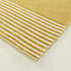 Corson Rectangle Striped Machine Woven Recycled P.E.T. Area Rug in Yellow/Cream