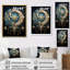Johnathyn, symboles du croissant de lune et impression sur toile-1139000144-1139000145