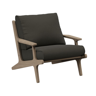 Fauteuil d'extérieur en bois de teck Saratoga