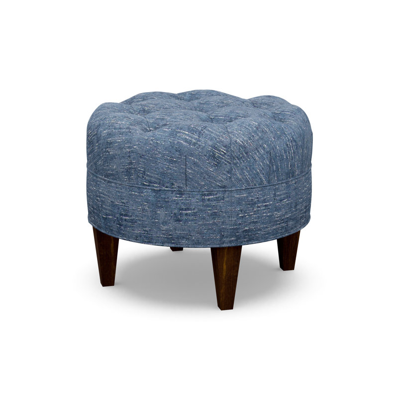 Round Ottoman, Walnut, 3906-99