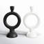 Mable 9.2" H Earthenware Candlestick