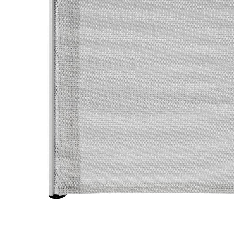 190cm Long Reclining Single Chaise, White