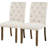 6 Dining With 72" Rectangular Table In Walnut Finish, 4 Chairs And Bench Wood , Upholstered A-502898804-502898802-502898801