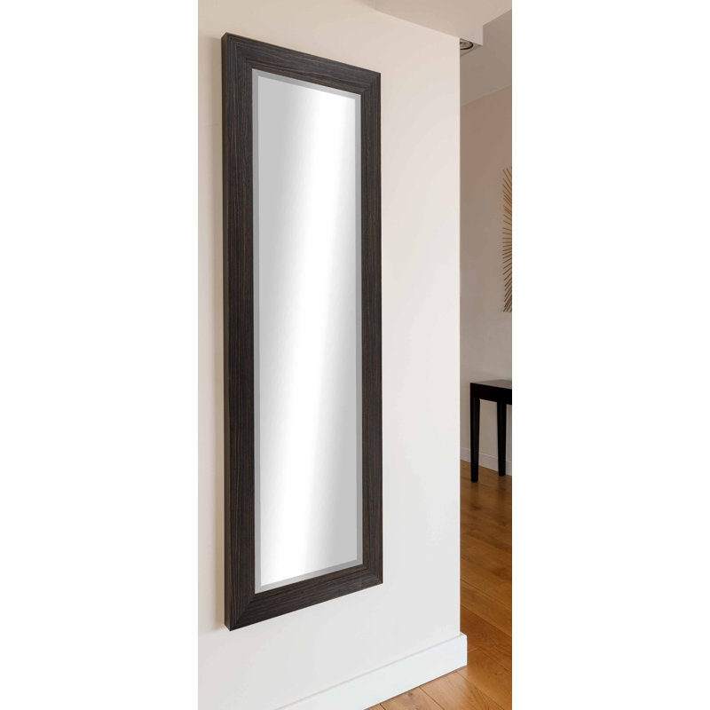 Miroir pleine grandeur Castella, 59,75 po x 20,75 po, Expresso