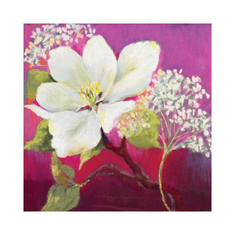 Apple Blossom I by Nel Whatmore - Wrapped Canvas Gallery-Wrapped Canvas Giclée, 45.72 cm H x 45.72 cm W x 3.175 cm D