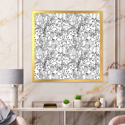 Monochromes organiques formes I - reproduction sur toile