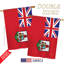 Drapeau de maison / jardin en polyester des 2 côtés Bermudes-18886196
