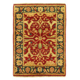 One-of-a-Kind Rectangle 4' X 5'8" Hand Knotted Area Rug
