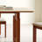 Vintage minimalist rectangular dining table-102351814