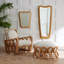 Riviera Flat Rattan Wall Mirror