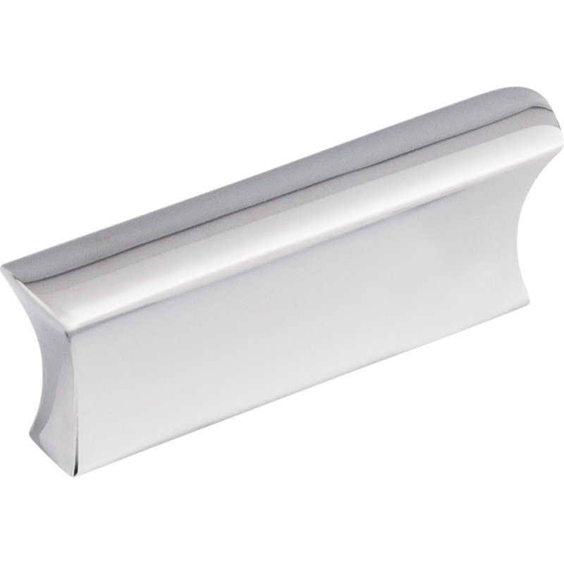 Glacier Finger pull, Polished Chrome, 2" Center to Center