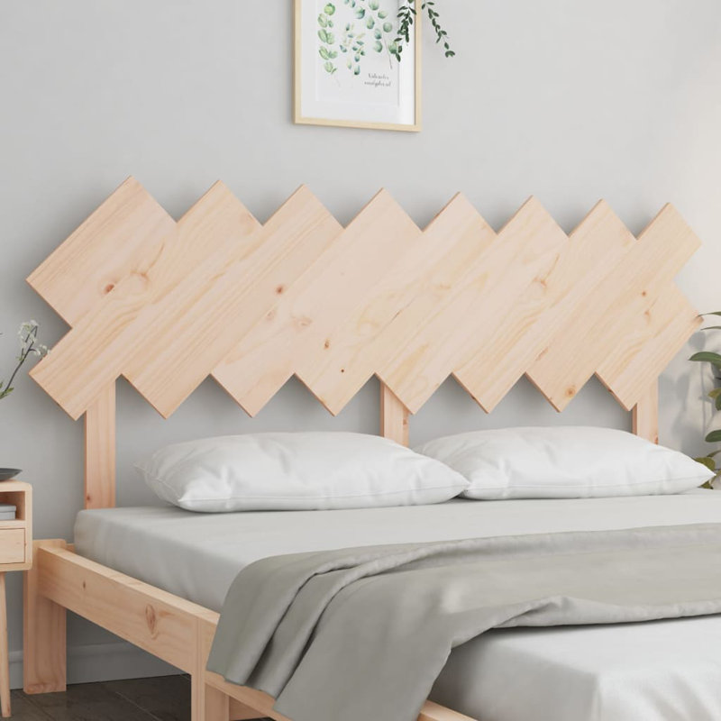 Josephien Solid Wood Headboard, Brown