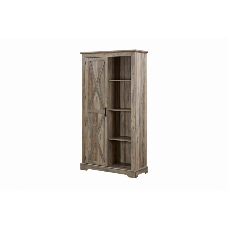 Armoire de rangement Kother, Gris délavé