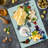 Ambesonne Colorful Cutting Board Large Size Abstract Wold Map Multicolor
