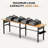 96" Adjustable Workbench With Side Pegboard