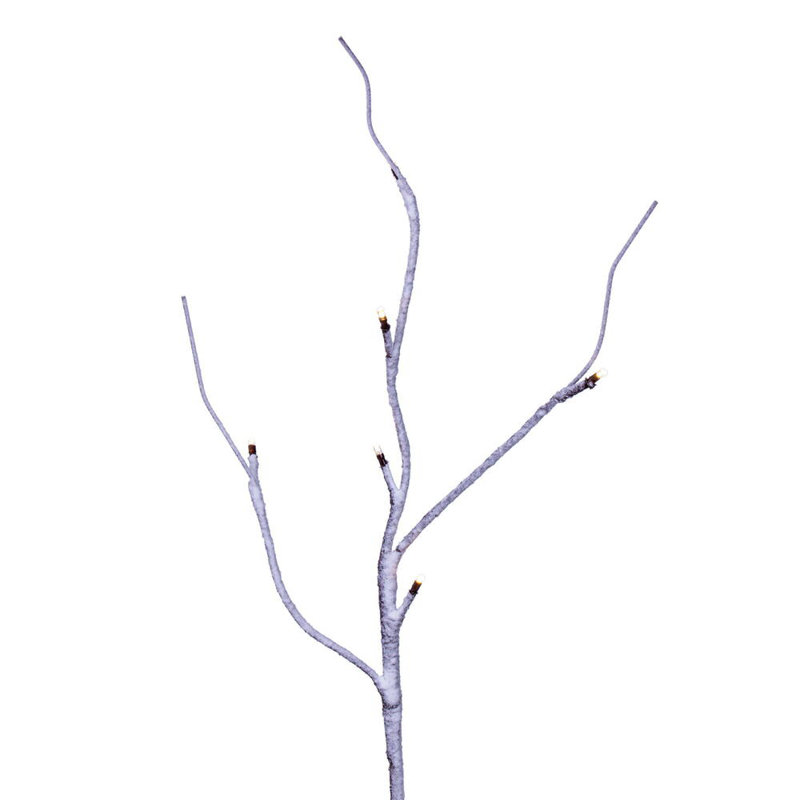 Vickerman LED Brown Frosted Twig Tree 36'' Faux Tree in Freestanding