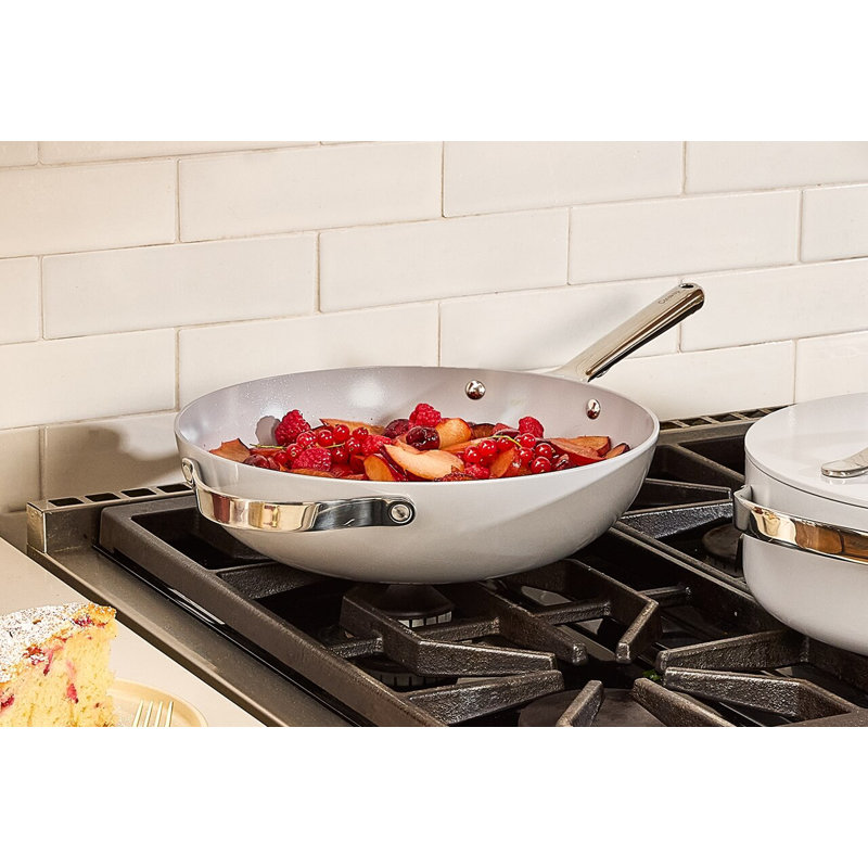 Caraway Nonstick Ceramic Fry Pan, 12", Gray