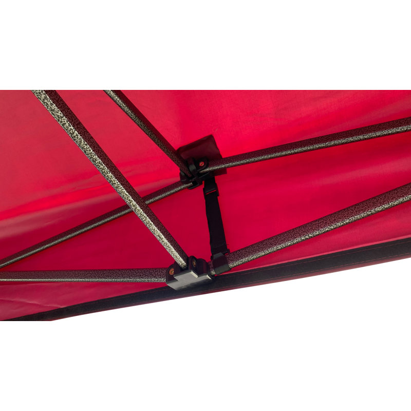 Grasekamp Polyester Replacement Canopy for Gazebo, 200cm H x 570cm W x 290cm D., Red
