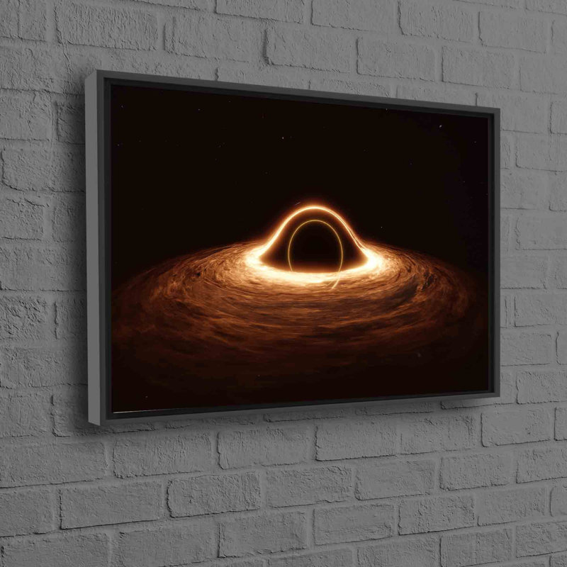 Print on Canvas, 20 cm H x 30 cm W, Black, Framed Print without Mat