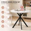 Petite table de salle à manger 31,5 pouces Mid Century Modern-137638132