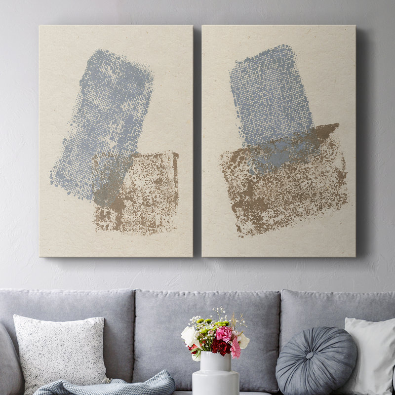 Embellished Scrim I-Premium Gallery Wrapped Canvas -Ready to Hang, 18" H x 24" W