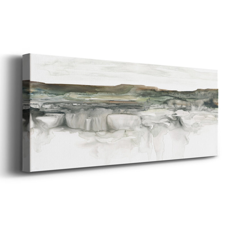 River Flow - Impression sur toile tendue, H 12 po x l 30 po x P 1,5 po