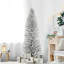 Sapin de Noël artificiel argent 6 '