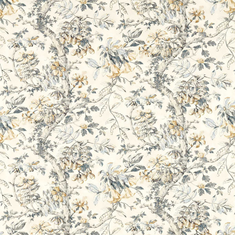Coromandel Fabric, Empire Gray