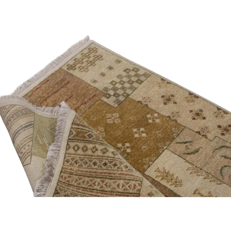 Hand Woven Wool Abstract Area Rug