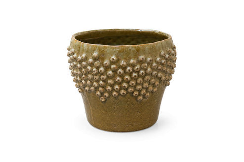 Pot en céramique surélevé Carm, 8.50" x 8.50" x 7.00"H