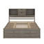 Grand lit plateforme avec tiroirs-229795704