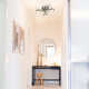 Hazel 3 Light Acrylic LED Semi Flush Mount