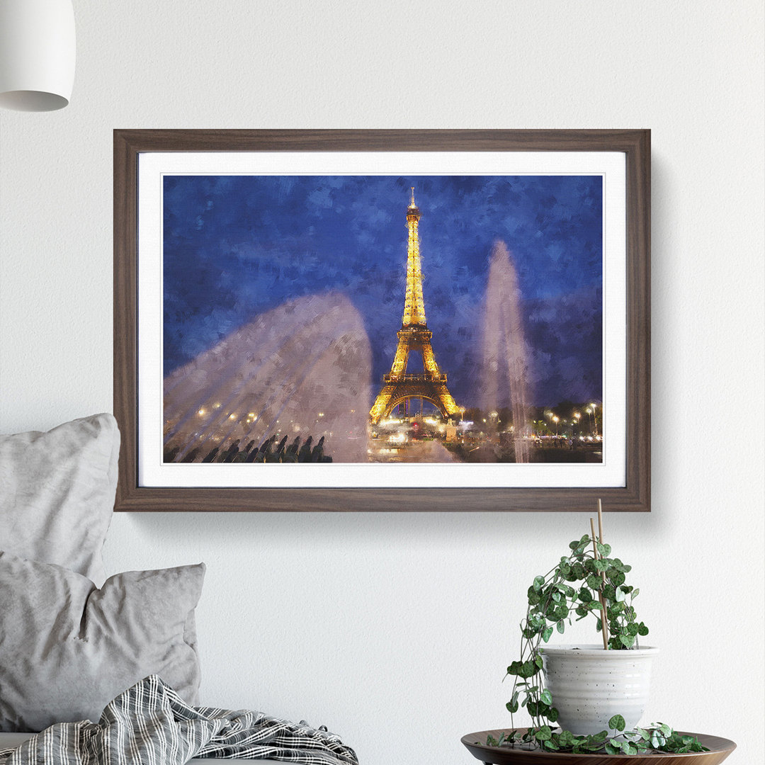 Eiffel Tower Vol.6 - Picture Frame Graphic Art