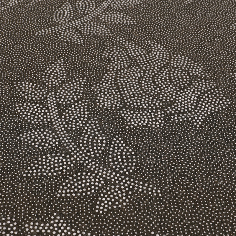 Tapis géométrique gris / bleu / orange Rocha, Rectangle 6 pi 7 po x 9 pi 10 po