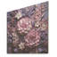 «Royal Amethyst», papier mâché symphonie - lilas, art mural sur bois de pin naturel-97814200