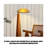 Light Luxury Iron, Fabric and Wood Floor Lamp
