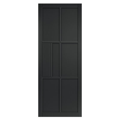 Black Civic Internal Door Prefinished