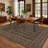Washable Rug Vintage Rug with Non Slip TPR Backing, Traditional Oriental Carpet, Low Pile Thin Foldable Floor Covering, Soft Non Shedding Printed Mat for Living Room Bedroom Nursery-1042067315-1048335090
