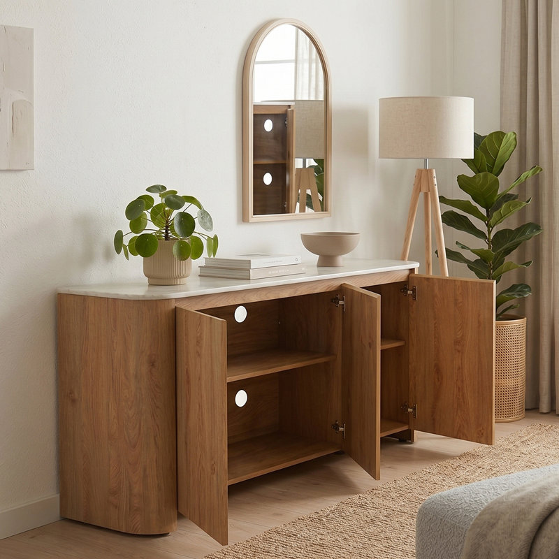150cm Sideboard, Beige