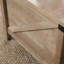 Table basse à plateau relevable, finition brune