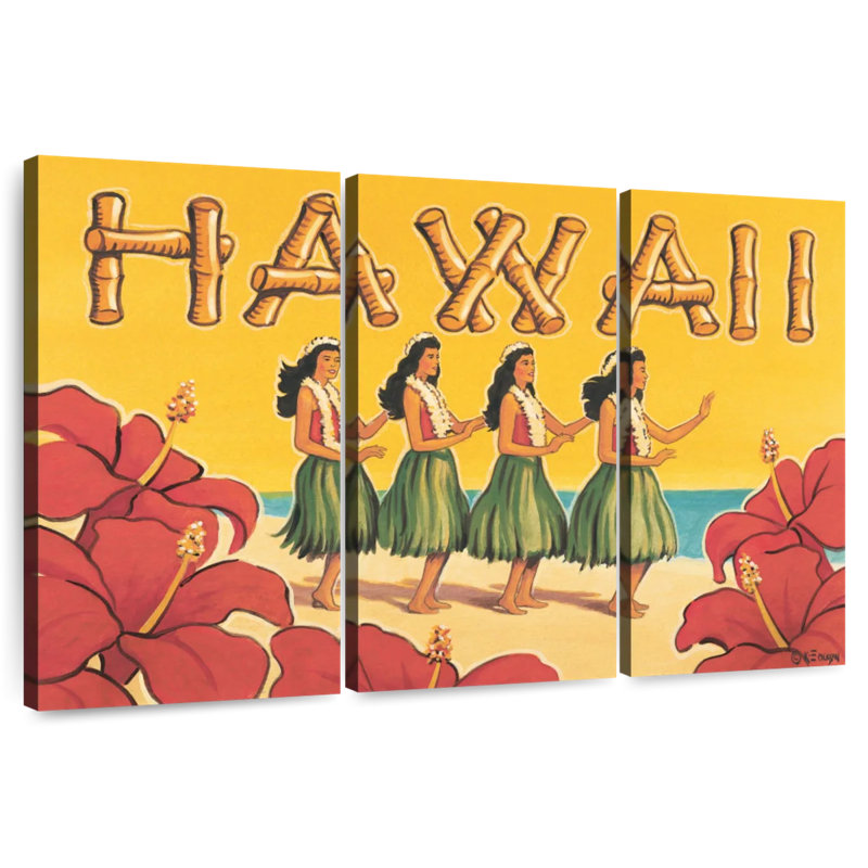 Nicci Hawaii I, H 24 po x l 38 po