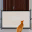 Clôture pour animaux rétractable pour animaux 43,3 x 28,4 po, noir-131215121